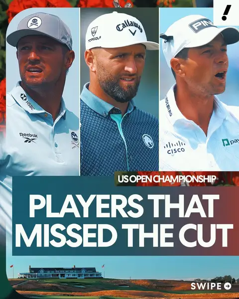 Some stars and former U.S. Open champs just couldn't get it going at Shinnecock Hills 😓 #golf #USOpen #brysondechambeau #jonrahm #brookskoepka 