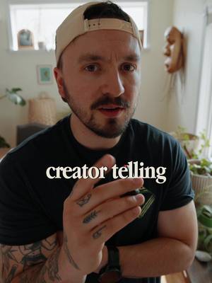 Small creators, don’t fall for this trap. #authenticity #badadvice #smallcreator 
