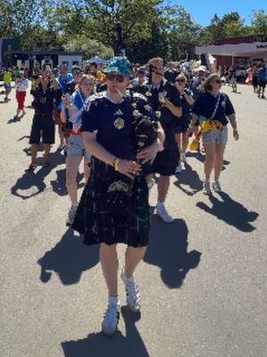 The Tartan Army had @fwc26vancouver active! 🥁🏴󠁧󠁢󠁳󠁣󠁴󠁿 #FIFAFanFestival #FIFAWorldCup