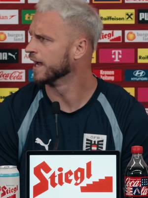 😎😅 Best of Marko Arnautovic bei der gestrigen Pressekonferenz! #FIFAWorldCup #Austria 