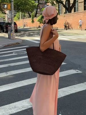 Mummy and baby in New York City 