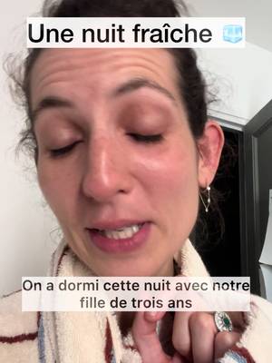 Technique que je recommande finalement pour rester au frais tout la nuit à moindre coût 👍 Vous n’êtes pas seul.e.s ❤️ #mum #mumlife #standup 