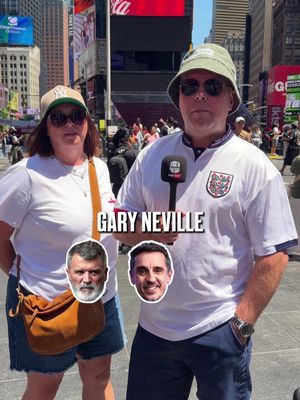 We hit Times Square to find out who fans love most from Stick to Football! ⭐️ #worldcup #theoverlap #sticktofootball # #funnyfootball