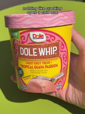 This cold one just happens to be creamy 🤩 #MeTime #SweetTreat #FrozenTreat #DoleWhip 