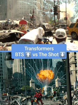 This is what Oscar-nominated visual effects look like. #Transformers #DarkoftheMoon #BTS 