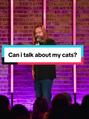 Furry little dumb dumbs. From my special “A Reasonable Hour” up on YT. #comedy #cats 