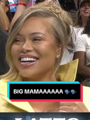 BIG MAMA BIG MAMA 🗣️ You already know who it is, Latto is in the building for Dream-Fever action in ATL!  WNBA Pride | @Coach  #latto #bigmama #WNBA #WNBASeason30 
