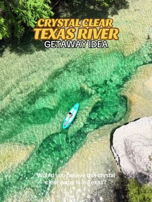 CRYSTAL CLEAR TEXAS RIVER GETAWAY IDEA 🏞️☀️We need to talk about @Camp Cold Springs Leakey,TX because this might just be our new favorite Hill Country getaway! 🙌 Tucked along the Frio River in Concan, TX (about a 4 hour drive from Houston), this place has private river access to crystal clear waters, where you can paddleboard, swim, fish, or float! ✨ Use code SOCIAL10 for 10% off your booking! They recently opened new luxury Getaway Cabins that sleep 1-4 and are perfect for a couples' escape, plus their Hill Country Lodges sleep 20 and are great if you're bringing the whole extended family or a big group of friends. We stayed in one of their new cabins and loved how cozy they were! Each cabin is equipped with A/C, a kitchenette, BBQ pit, and full bathroom. Not to mention the property has a pool, hot tub, and on-site ice house with food & drinks. If you're looking for the perfect summer road trip, we cannot recommend them enough!  —— 📍 Camp Cold Springs (1101 Cold Springs Ranch Rd, Concan, TX) #texashillcountry #frioriver #texastravel #concan #texas