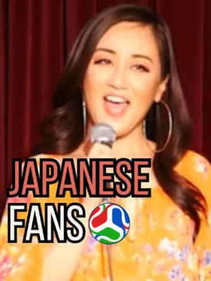 Japanese soccer fans are built different 🇯🇵⚽😂 #FIFA #Soccer #Football #Japan #Japanese #StandUpComedy #ComedyTok