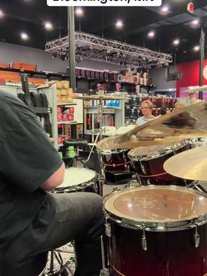 I had a really fun time performing at the Guitar Center Drum Off in Bloomington, MN. While I definitely don’t see myself advancing after seeing everyone else perform, I’m proud that I got out of my shell and did the damn thing. Here’s my full competition set! :) #drumoff #guitarcenter #competition 