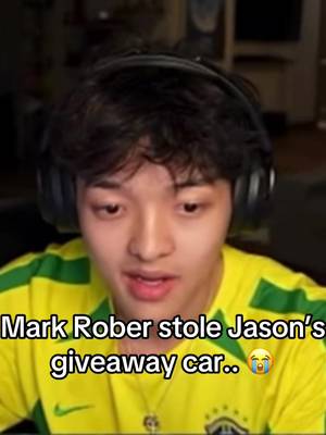 Mark Rober was the one who stole the giveaway car 😭 #fyp #jasontheween #markrober #giveaway