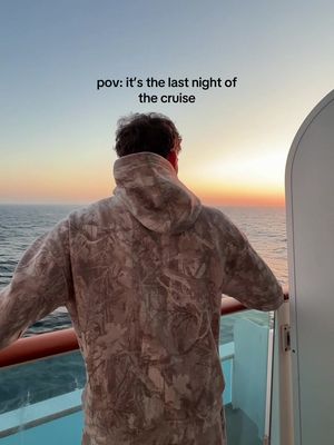 The moment reality hits. 🥲 #cruiseship #fyp #cruise #relatable 