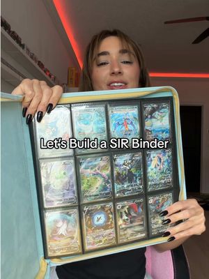 SIR binder is coming together 😙 #pokemon #pokemoncards #pokemontcg 