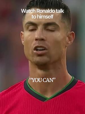 Cristiano Ronaldo’s in-game self-talk.