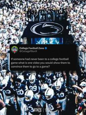 Straight Chills.  If this doesn’t convince you, I don’t know what will. 🔥⚪️ • • • • • #WeAre #WeArePennState #PennState #NittanyLions #CFB