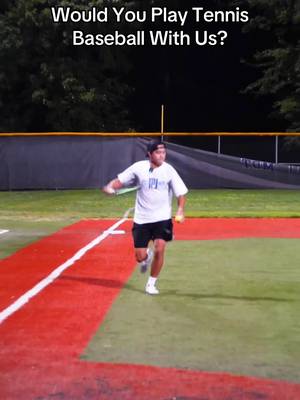 Who wants to play tennis baseball? #tennis #baseball #micdup #comedy #sports 