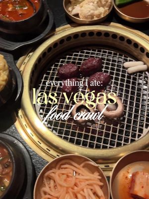 best kbbq I’ve had 😮‍💨 what’s your favorite Vegas spot? #vegasfood #foodcrawl #lasvegasfood #lasvegas 