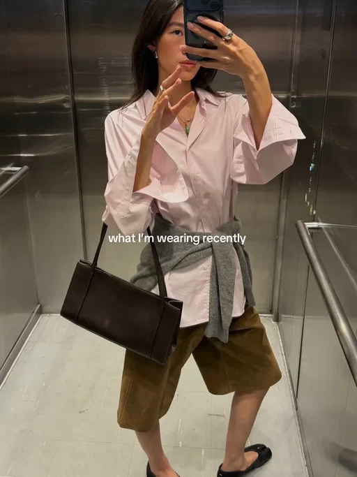 monthly elevator outfit rotation 🤳