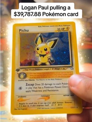 The most electric pull of the night ⚡️ #pokémon #pokemon #pokemoncards #loganpaul #reaction  @Logan Paul @vintendo @Sauce McGavin 