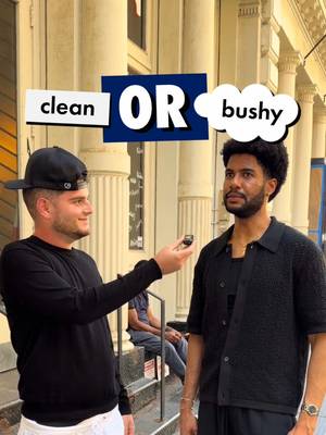 We hit the streets to ask…is it clean or bushy??