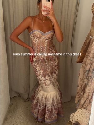 I mean wow #fashion #eurosummer #zimmermann #dress 
