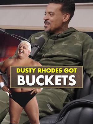 Nah Dusty Rhodes was a PROBLEM 😭🏀 Cody Rhodes says his dad made sure every new crib had a hoop ASAP