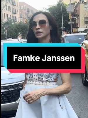 What do you do for a living? Famke Janssen #fyp #foryou #foru #foryoupage #viral 