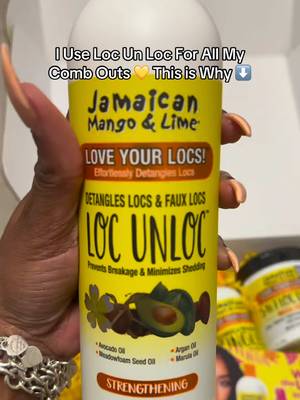 As a stylist @Bbeauti89 has heard every myth about loc removal. The biggest one? That cutting is the only option. It is not. Loc Un Loc works from the inside out so the hair separates instead of snaps. Avocado, Argan, and Marula oils doing exactly what they are supposed to do.  Tap the product above to shop on TikTok Shop 💛