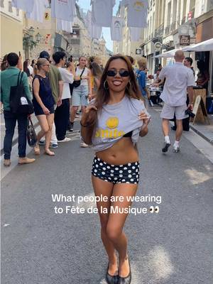 You heard it here first 👀 #fetedelamusique #whatpeoplearewearing #musicfestival #fashion @MLEE @alex goya @