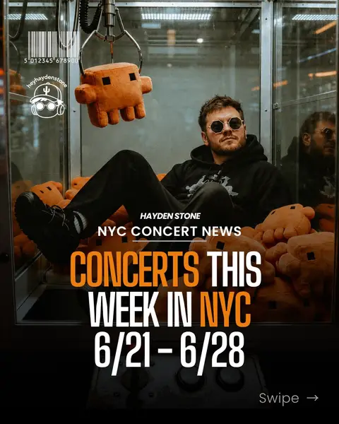Not sure what to do in New York City this week? The answer is concerts babyyyy #thingstodoinnyc #concerts #nyc #nycconcert  #creatorsearchinsights 