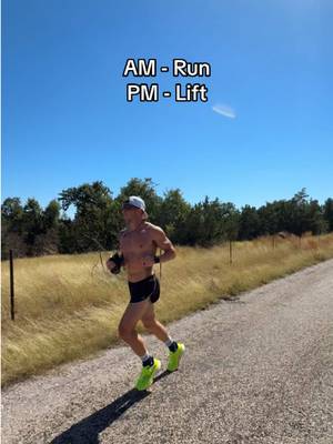 Run in the morning, lift in the evening. #hybrid #Running #run #lift #workout