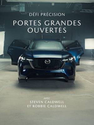 L'ex-pro Steven Caldwell teste l’ouverture des portes du Mazda CX-90. Découvrez le CX-90 à Mazda.ca.