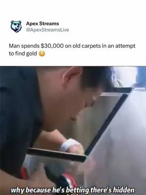 Would you spend $30K for some old carpets for the chance to find gold? 🤔 