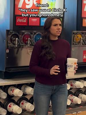 sorry I was locked in #circlek #gasstation #Froster 