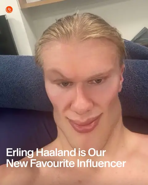 Can’t believe he’s one of the best players in the world 😹 #worldcup #haaland #footballtiktok 