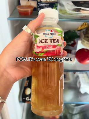 Will be having a million ice teas this week 🥵🤩 #heatwave #mogumogu #mogumoguuk 