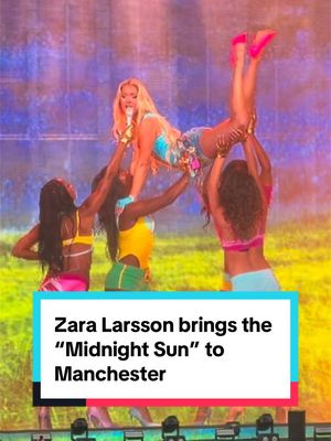 Zara Larsson (@Zara Larsson) brings the “Midnight Sun” to Manchester, performing her hit single on the longest day of the year at Parklife Festival.  #zaralarsson #midnightsun #parklife