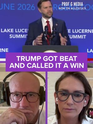 Trump is “the bully that got kicked in the nuts and is running home” Vice President JD Vance was Switzerland defending the latest round of peace talks with Iran. Scott Galloway and Jessica Tarlov respond, on Raging Moderates.