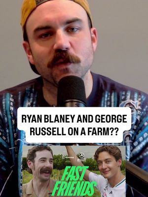 Who knew Blaney and George Russell on a farm could bring NASCAR and F1 together Watch WhatsApp's Fast Friends on YouTube. #FastFriends #NASCAR #F1 #whatsapp 