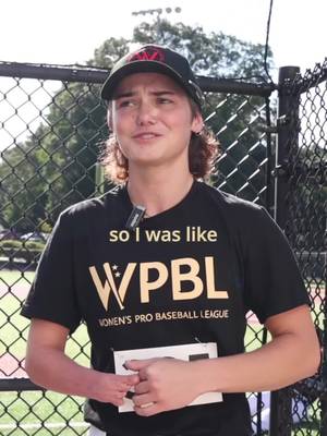 "Couldn't mess with them the way I wanted to" 😂 The hard work paid off for Britt Apgar. Not only was she selected for last year'sWPBL tryouts, she went on to be signed, and will compete for Los Angeles in the inaugural season of the Women's Pro Baseball League. #wpbl #womensbaseball #womenssports #womeninsports #baseball