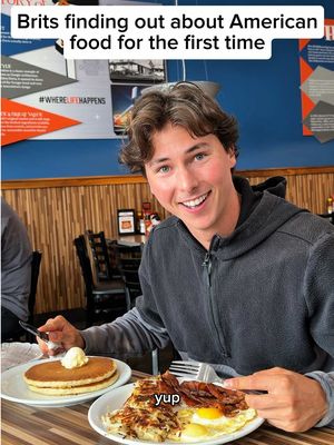Discovering flavor for the first time out here #funny #reaction #british #america #food 