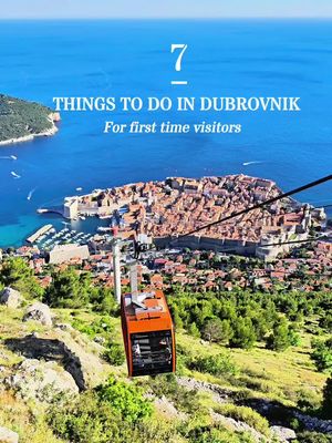 Heading to Dubrovnik for the first time? Here are 7 things we recommend doing to make the most of it. 🇭🇷 Save this for your Dubrovnik trip. 📌 1️⃣ Old Town - wander the marble streets and soak up the atmosphere of this UNESCO World Heritage Site 2️⃣ City Walls - walk the full loop for some of the best views in Dubrovnik 3️⃣ Rector's Palace - a beautiful glimpse into the city's history and architecture 4️⃣ Cable Car - take it up to Mount Srđ for panoramic views over the Old Town and the Adriatic 5️⃣ Cave Bar - we highly recommend this one for a unique sunset drink in a natural cave setting 6️⃣ Franciscan Monastery - home to one of the oldest pharmacies in Europe, still in operation today 7️⃣ Buža Bar - perched on the cliffs, this spot is perfect for a drink with the sea right beneath you If you have a bit more time, we'd also recommend a day trip to Lokrum Island or even across the border to Montenegro. 🌊 Follow us for more travel tips 🧳 Dubrovnik Bars | Things to Do in Dubrovnik | Dubrovnik Hidden Gems | Dubrovnik Old Town | Dubrovnik Travel Guide #Dubrovnik #ThingsToDoInDubrovnik #CroatiaTravel #DubrovnikGuide #VisitCroatia @croatiafulloflife @experiencedubrovnik 