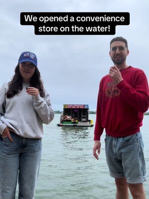 We opened a convenience store on the water! @Veronica #torontolife #torontotiktok #downtowntoronto #torontoart #toronto