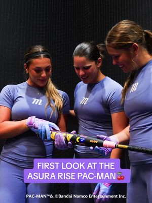 We've been keeping this one under wraps for a while.  These girls were the first to get their hands on the ASURA Rise Pac-Man. #pacman #fastpitch #softball #asura #homerun 