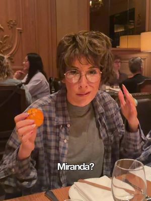 You didn’t think I’d host a Steve & Miranda themed birthday dinner at Buddakan (at the famous table from the SATC movie) and NOT have everyone give their best MIRANDA? Give it up for my friends & fam👏😂💀 #miranda #steve #satc #birthday #lol