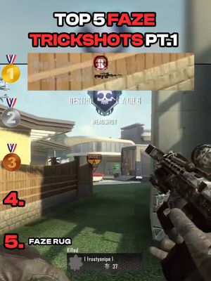 Which ICONIC shots should we put in Part 2? 🎯 #faze #fazeclan #callofduty #trickshot #blackops 