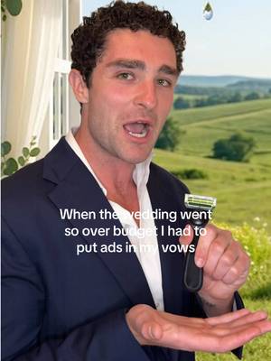 Weddings are expensive, but a good shave shoudn’t be
