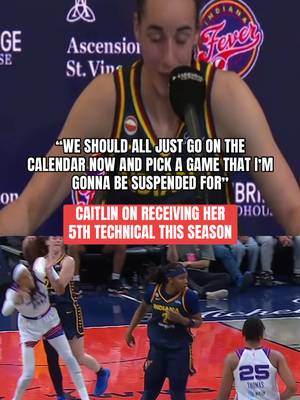Caitlin Clark on receiving her fifth tech this year (h/t @The Ballers Magazine/ YT) #WNBA #caitlinclark #indianafever 