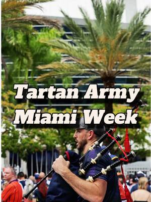 Scotland’s World Cup fans are still putting on a clinic, as the Tartan Army takes over Miami this week #scotlandsoccer #tartanarmy #worldcup #tiktokcampaign #Soccer 