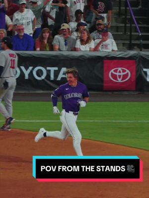 You just watched another Coors Field walk off #POV #fan #walkoff 
